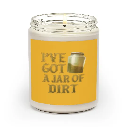 Disney Pirates of the Caribbean I've Got A Jar Of Dirt Scented Candles, Magic Kingdom Trip Scented Candles Family Birthday Gift