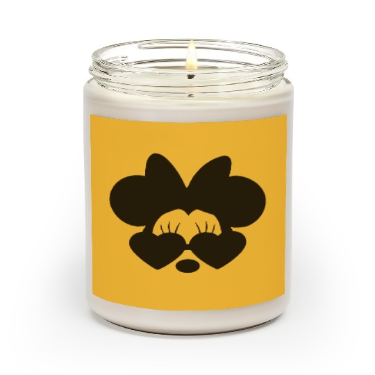 Minnie Mouse Sunglasses Scented Candles, Disney Scented Candles, Women's Disney Scented Candles, Disney Scented Candles, Kid's Disney Scented Candles, Matching Disney Scented Candles, Minnie Mouse