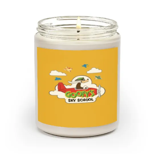 Disney Mickey And Friends Cute Goofy's Sky School Scented Candles, Mickey and Friends WDW Magic Kingdom Disneyland