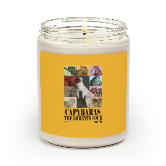 Capybaras Taylore Swifts Eras Tour Scented Candles