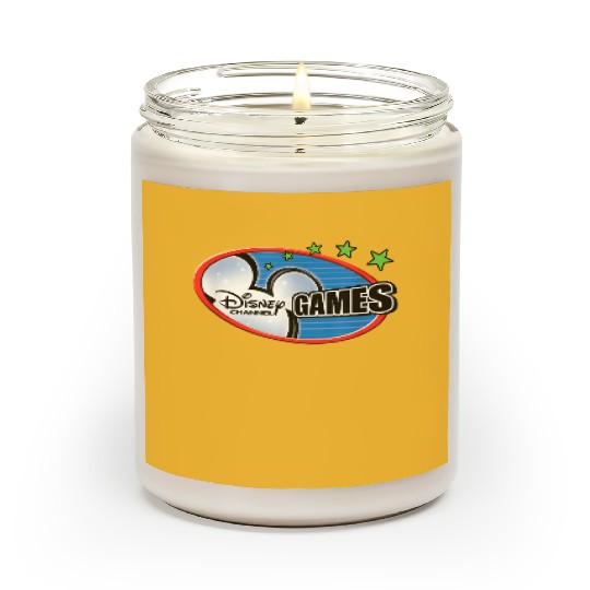 Disney Channel Games Logo Scented Candles, Mickey Disney Gamer Scented Candles, Disneyland Epcot Scented Candles, Gamer Kids Scented Candles