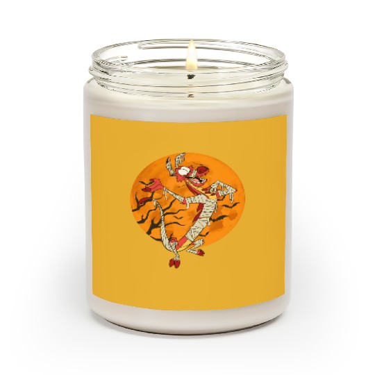 Disney Mulan Mushu Mummy Halloween Scented Candles, Mummy Mushu Halloween Scented Candles, Trick Or Treat Scented Candles
