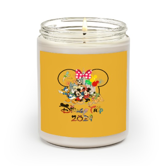 Disney Trip 2023 Scented Candles, Disney Family Scented Candles, Disney Squad Scented Candles, Disney 2023 Trip Scented Candles