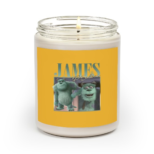 James P.Sullivan Disney Monsters Retro Scented Candles, Monsters Inc Vintage Style Scented Candles