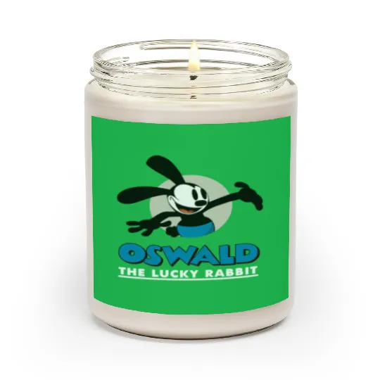 Disney Oswald the Lucky Rabbit vintage Scented Candles, Disney Oswald Scented Candles