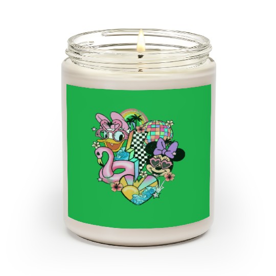 Disney vintage Scented Candles - Disney Daisy Minnie Scented Candles - Disney Epcot Scented Candles