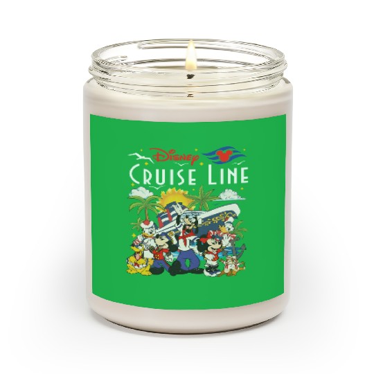 Disney Wish Fantasy Magic Wonder 2024 Scented Candles, Disney Cruise Line