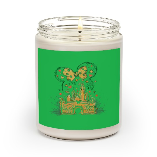 Disney Castle Gingerbread Minnie Mouse Christmas Scented Candles, Mickeys Very Merry Christmas Scented Candles