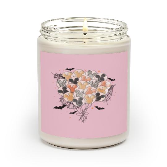 Disney Balloon Halloween Scented Candles, Disney Halloween  Scented Candles