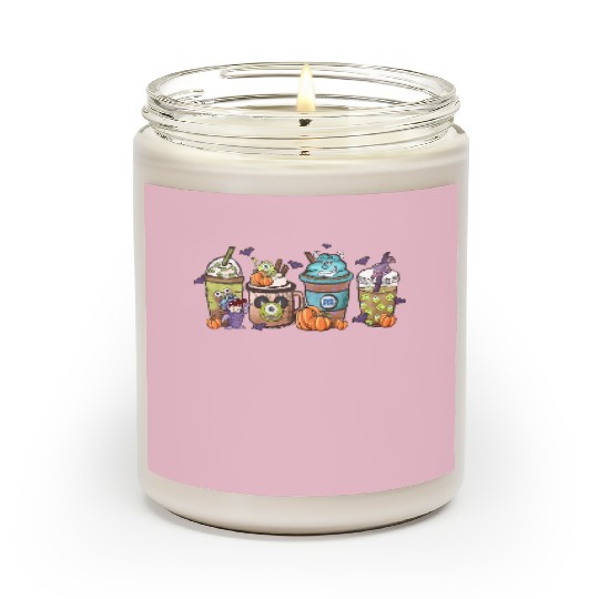Disney Monsters Inc  Latte Scented Candles, Monsters Inc Coffee Scented Candles