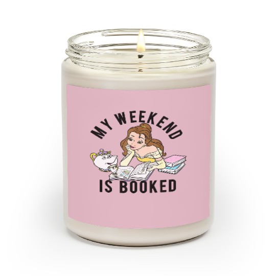Disney Beauty And The Beast Belle My Weekend Is Booked Scented Candles