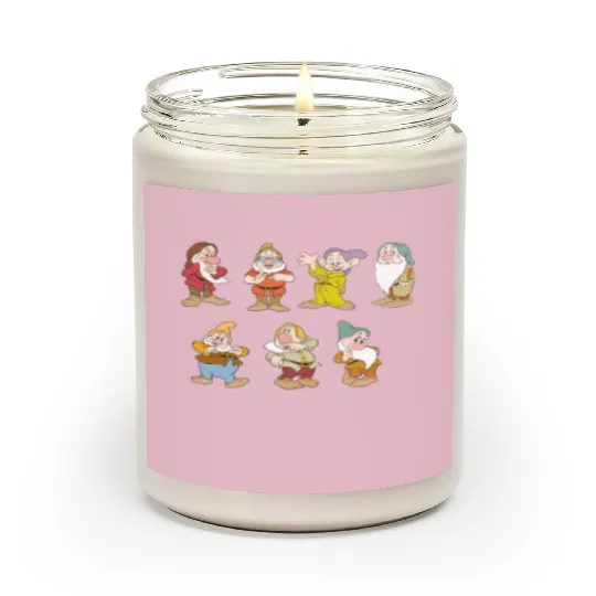 Disney Seven Dwarfs Scented Candles, Snow White and Seven Dwarfs Scented Candles