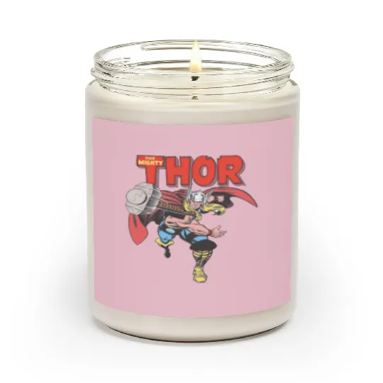 Thor Scented Candles, Retro Marvel  Scented Candles, Avengers Scented Candles, Disney Marvel Scented Candles, Marvel Comic Scented Candles, Matching Marvel Scented Candles, MCU Scented Candles Scented Candles