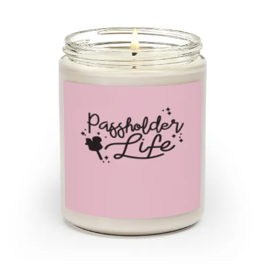 Discover Passholder Life Scented Candles, Disney Scented Candles, Disney Passholder