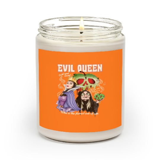 Vintage Retro Disney Villains The Evil Queen Scented Candles, Disney Princess Scented Candles