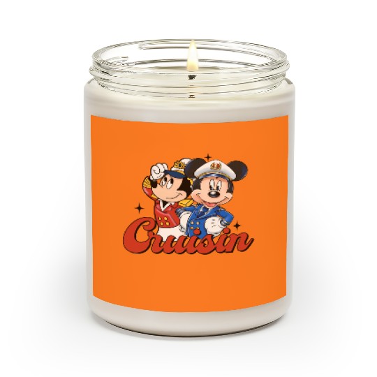Disney Magical Cruisin' Scented Candles, Disney Cruise Vacation Scented Candles, Matching Disney Cruise Scented Candles