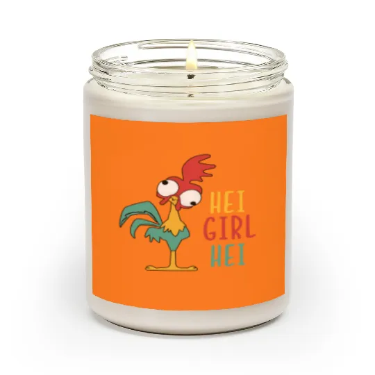 Funny Disney Scented Candles, Disney Moana Scented Candles, Hei Girl Hei Scented Candles