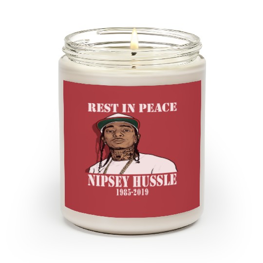 Nipsey Hussle Rest in Peace Scented Candles Scented Candles