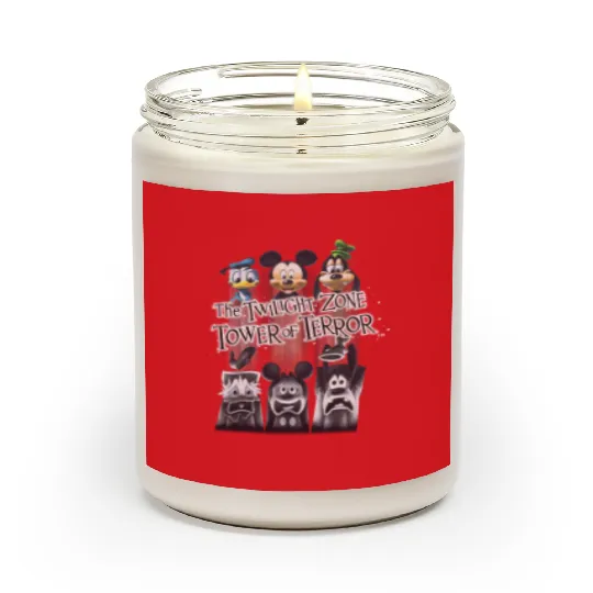 Retro Disney The Twilight Zone Tower Of Terror  Scented Candles, Tower of Terror Ride Scented Candles