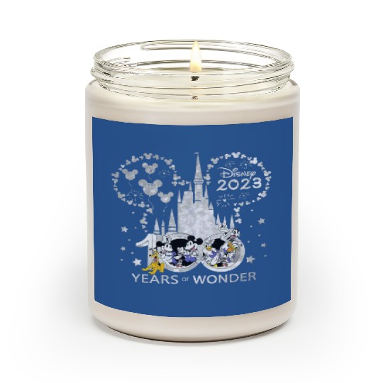 Disney 100 Years Of Wonder Scented Candles, Disney 100th Anniversary Scented Candles