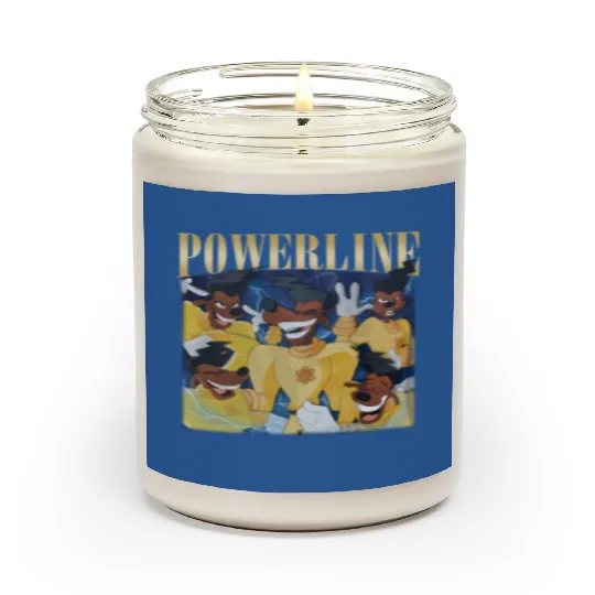 Vintage Disney Powerline Scented Candles, Powerline Stand Out Tour Scented Candles, Powerline Goofy Movie