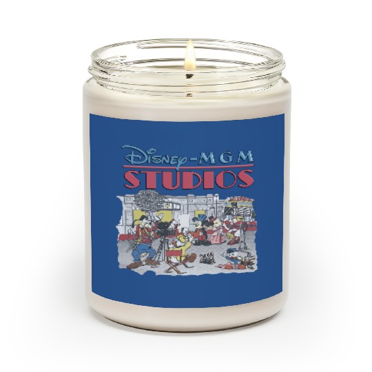 Disney Epcot Studio Scented Candles, Vintage Epcot 1982 Scented Candles, Vintage Disney Merch Scented Candles