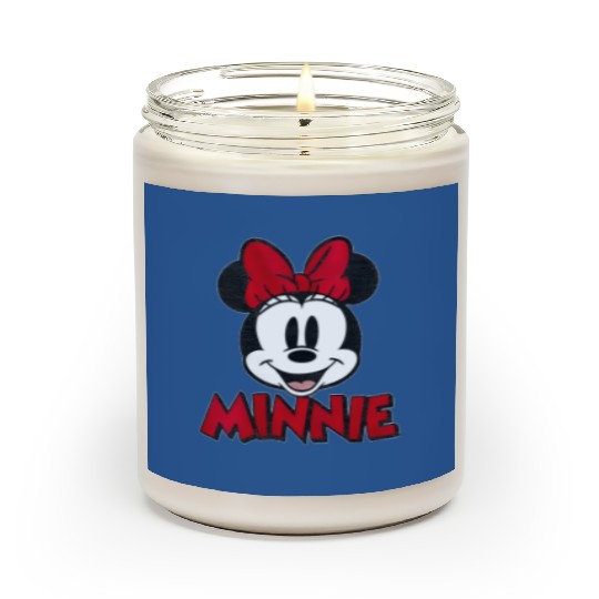 Minnie Mouse Scented Candles, Minnie Disney Unisex Scented Candles, Minnie Disney