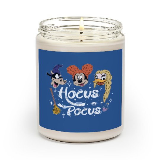 Hocus Pocus Funny Minnie Disney Halloween Scented Candles, Halloween Party Scented Candles