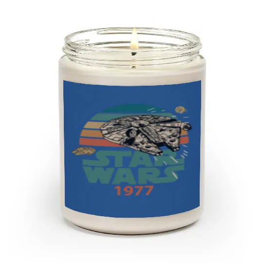 Star Wars 1977 Millennium Falcon Star Death Star  Scented Candles Disneyland Summer Trip 2023 Scented Candles