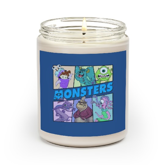 Disney Monsters Inc Scented Candles, Monster Inc Scented Candles, Monsters University Scented Candles