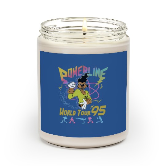 Retro Disney A Goofy Movie Powerline World Tour 95' Scented Candles, Vintage Goofy Movie Powerline