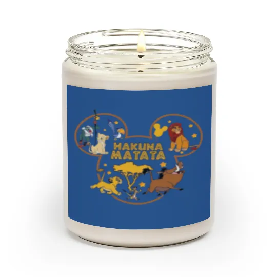 Disney Lion King Scented Candles, Disney Hakuna Matata, Animal Kingdom, Mickey Hakuna Matata
