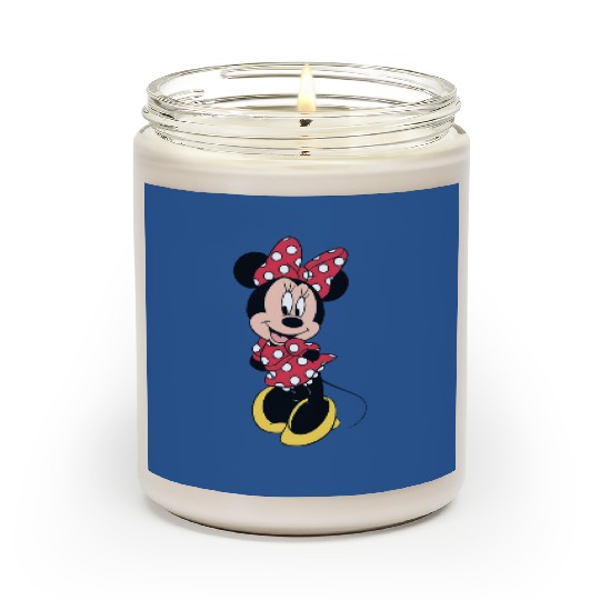 Minnie Scented Candles, Vintage Minnie Scented Candles, Disney Minnie Mouse Sweet Portrait Scented Candles