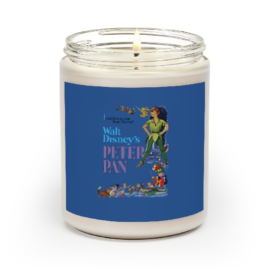 Peter Pan Scented Candles, Vintage Peter Pan, Disney Scented Candles, Vintage Disney Scented Candles