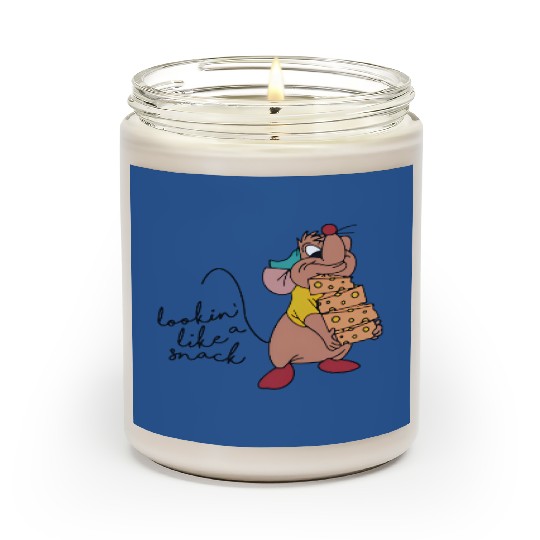Disney Cinde Princess Funny Gus Lookin' Like A Snack Scented Candles, Magic Kingdom WDW Unisex Scented Candles