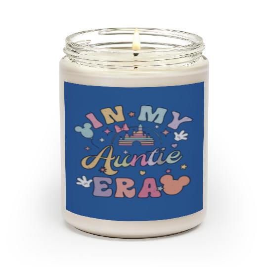 In My Auntie Era Scented Candles, Disney Aunt Scented Candles, Ears Scented Candles for Auntie