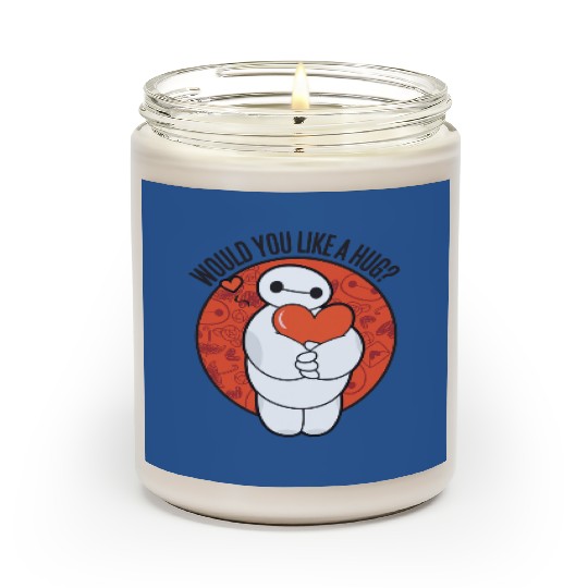 Disney Big Hero 6 Baymax Hug Graphic Scented Candles