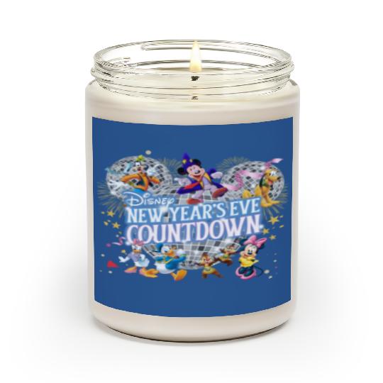 Disney New Years Scented Candles, Disney  Scented Candles, New Year's Eve Countdown Shir