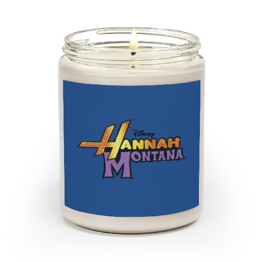 Disney Hannah Montana Logo Scented Candles, Disneyland Scented Candles, Disney Vacation Scented Candles