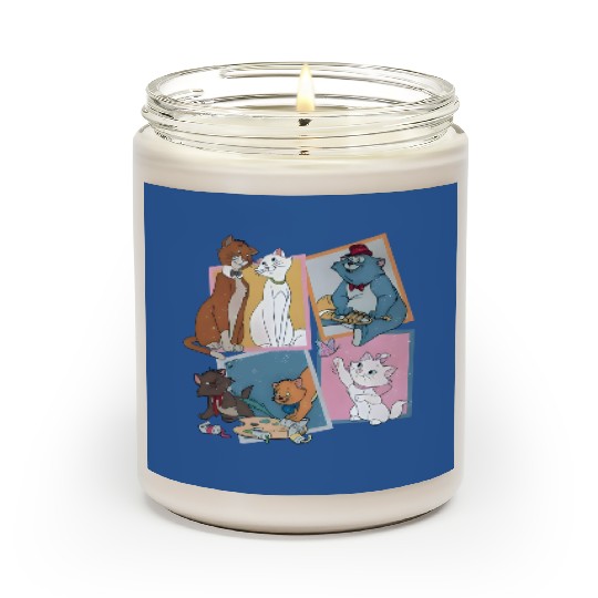 Vintage 90's Aristocats Scented Candles, Disney The Aristocats Scented Candles, Disney Marie Cat Scented Candles, Disney World Scented Candles, Magic Kingdom Family Scented Candles
