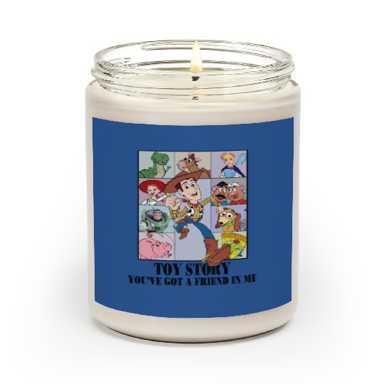 Disney Toy Story Scented Candles, Vintage Toy Story Characters Scented Candles