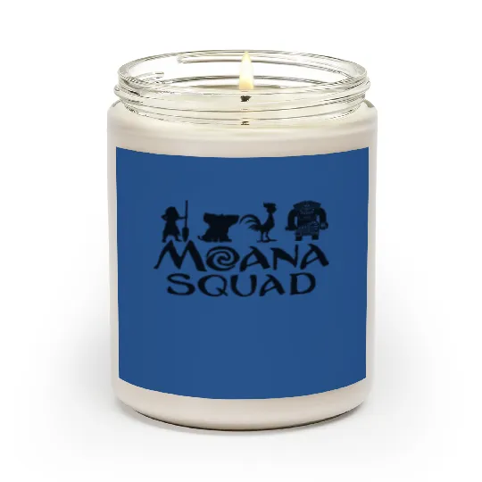 Moana Squad Scented Candles; Moana Fan Scented Candles; Maui, Pua, Hei Hei Pullover; Moana Movie Gift; Moana Disney Sweater; Family; Hoody; Jersey; (T295)