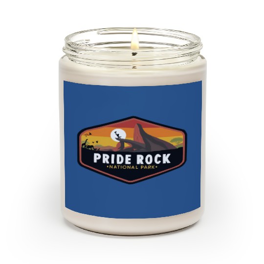 Lion King Disney Scented Candles, Pride Rock National Park Scented Candles, Disney Simba Scented Candles