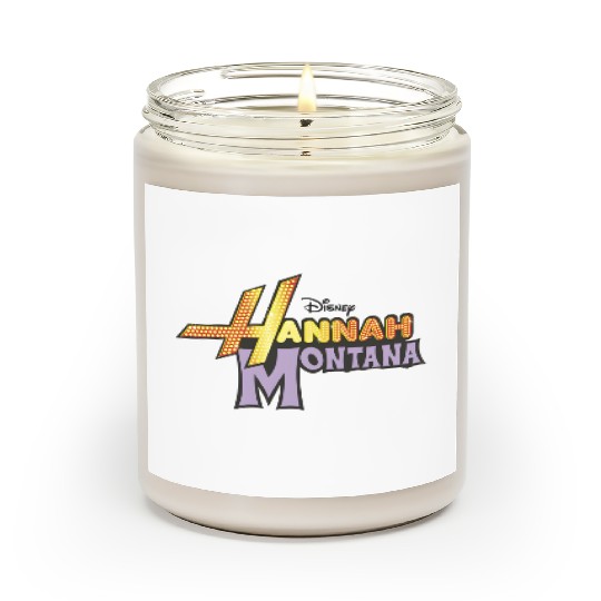 Hannah Montana Logo Scented Candles, Hannah Montana Scented Candles, WDW Magic Kingdom Disneyland