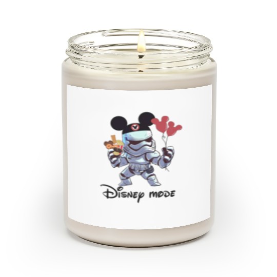 Stormtrooper Mickey Balloon Scented Candles, Disney Star Wars Ice Cream Scented Candles