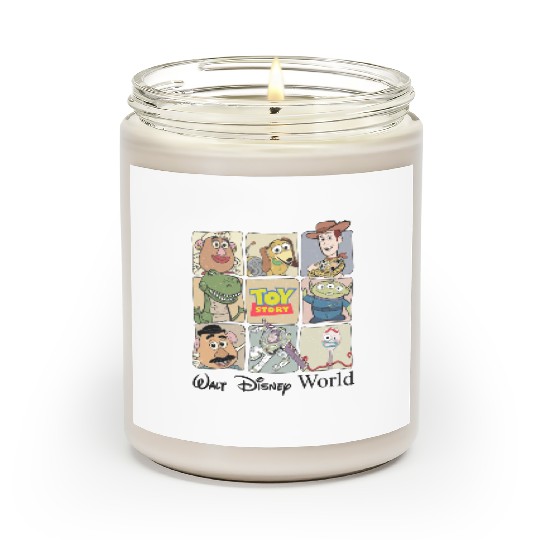 Toy Story Disneyworld Scented Candles, Disney Pixar Toy Story Scented Candles