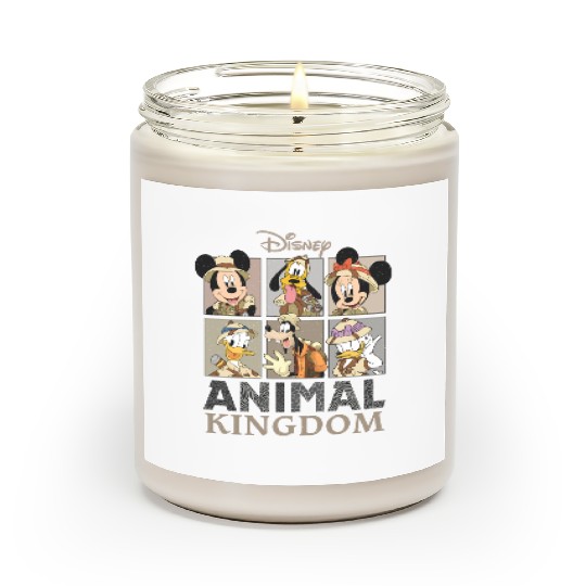 Disney Mickey Safari  Scented Candles, Retro Disney Animal Kingdom Mickey Scented Candles