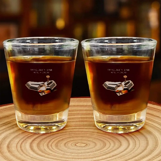 Arctic Monkeys - Tranquility Base Hotel & Casino Shot Glasses