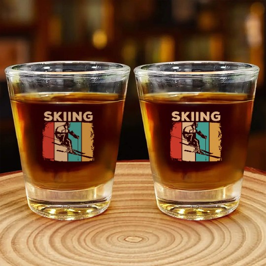 Ski Winter Shot Glasses
