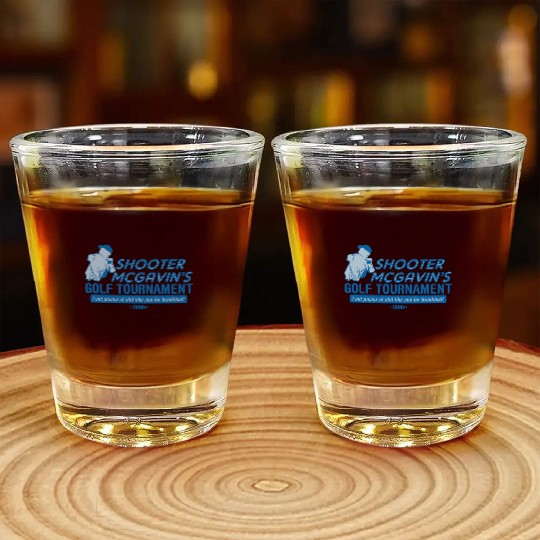 SHOOTER MCGAVIN S GOLF TOURNAMENT Shot Glasses